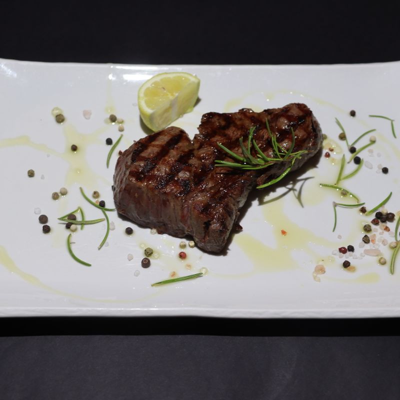 Grilled fillet of beef