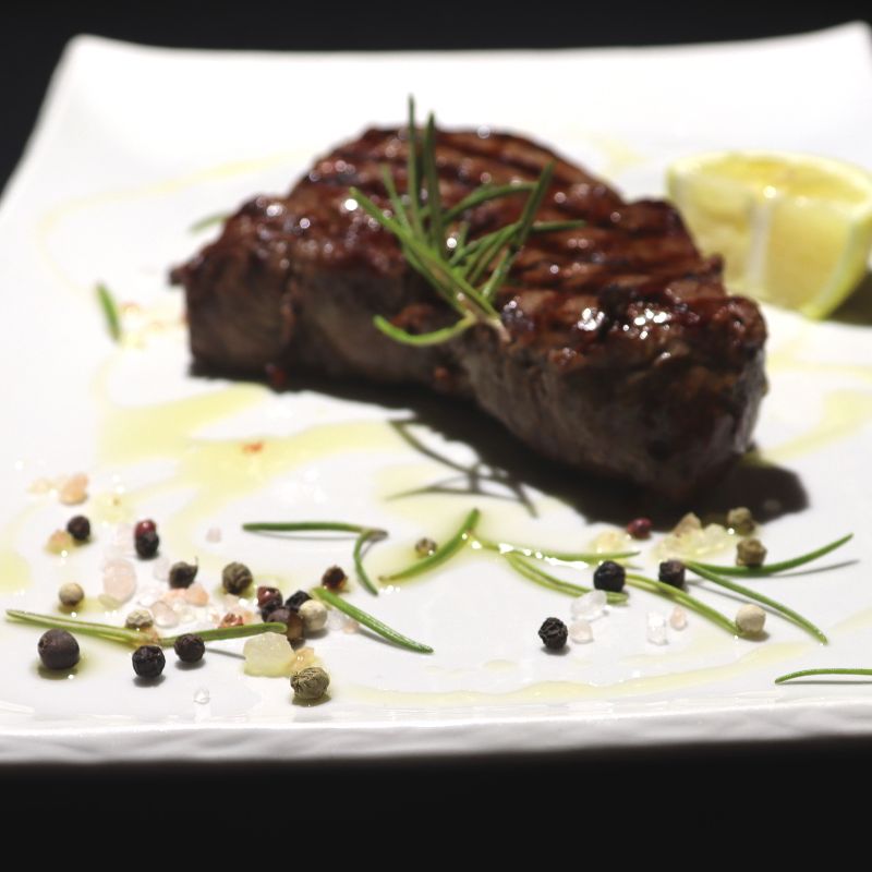 Grilled fillet of beef