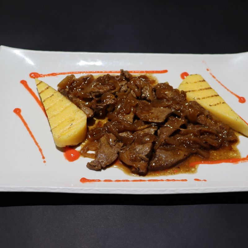 Venetian-style veal liver