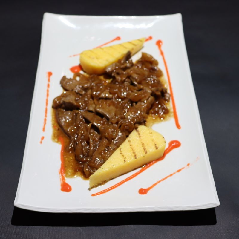 Venetian-style veal liver
